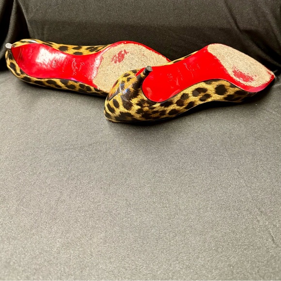 Christian Louboutin Leopard Print Rocket 45 size 36 1/2 - Picture 8 of 16
